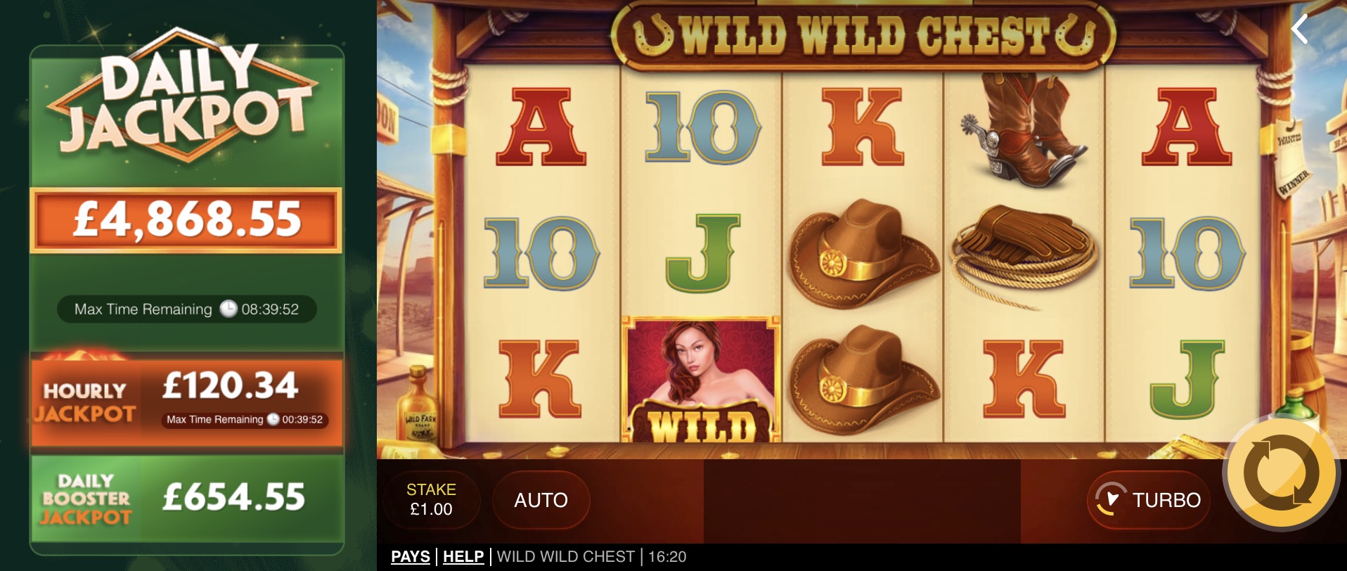 Игровые автоматы «Wild Wild Chest» от казино Vulkan Royal — уникальная атмосфера дикого запада и азарт карточных символов